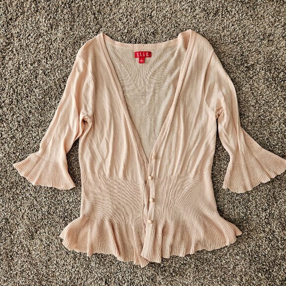 Coquette Frilly Cardigan - Picture 1 of 7